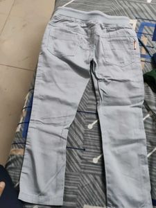 Casual Light Blue Boys' Pants