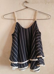 Black Stripes Top