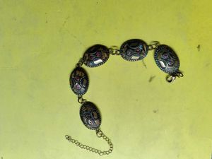 Vintage Style Enamel Bracelet