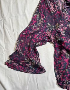 Floral Print Blouse