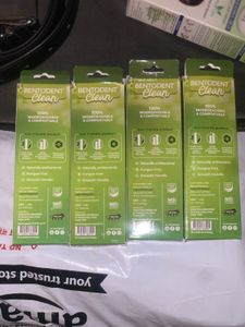 Bentodent Clean Bamboo Tongue Cleaner Pack Of 4