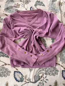 🪻Affordable!!! Lilac Knit Sweater🪻