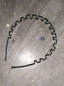 Black Metal Hair Band