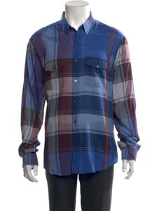 Plaid Print Long Sleeves Shirts