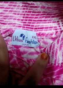 Pink Tie-Dye Mini Dress