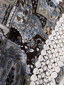 Paisley Print Beach Cover-Up