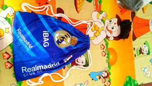 Combo Blue Bag Pake With Black Caps