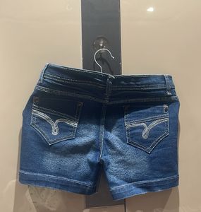 Blue Denim Shorts