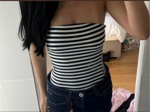 Zara Striped Tube Top