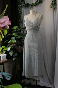 Mango Grey Wrap Dress