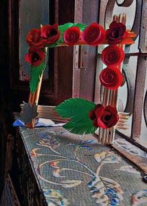 Hand Made Paper Craft Wall Hanging