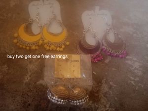 Fancy Earrings Buy Two Get One Free