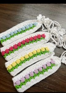 Handmade Crochet Floral Headbands