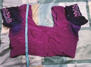 Crepe Blouse Beautiful Thread Work