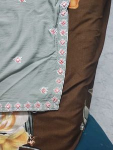 Grey Colour Kurta In Nice Condition
