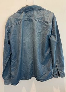 At Last Denim Button-Down Shirt