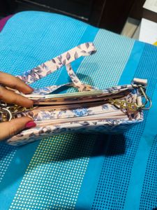 Floral Print Crossbody Bag