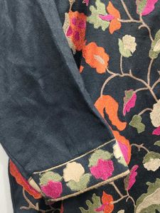 Woollen Floral Kurta