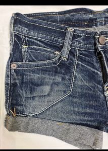 Denim Cut-Off Shorts