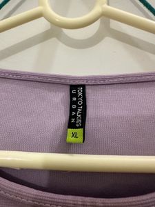 Lavender T-shirt, Bust- 36/34