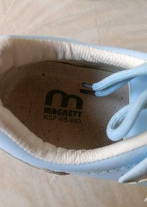 Light Blue &#39;Best Class&#39; Sneakers Shoes