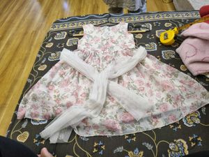 Frock Fr Kids Girls Age 3 To 5 Yrs