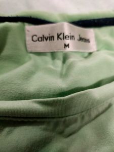 Calvin Klein Jeans Striped Tee - Size M
