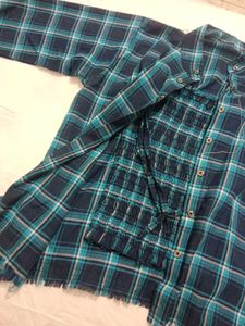 Blue Plaid Button-Down