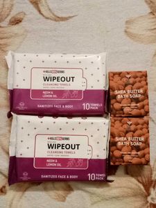 Combo Of My Glamm Wipes 2 Only No Soaps