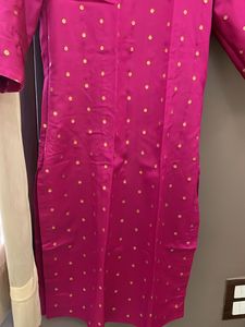 Silk Stitched Suit With Banarsi Duppata