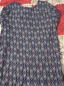 Patterned Casual Dress