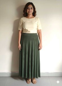 Pure silk Skirt/Maxi