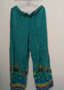 Indian Print Beachy Pallazos