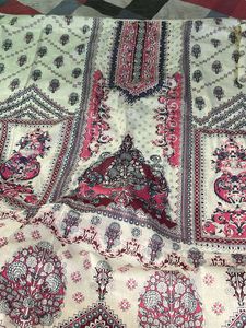 Pakistani Printed Salwar Kameez Fabric cotton