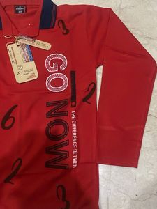 Kid Joy Red Graphic Print Shirt