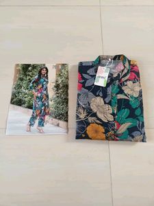 Floral Print Dress with Pants 😍