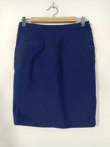 Navy Blue Casual Skirt (Women's)