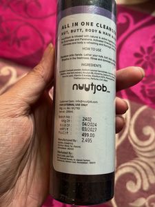 Nuutjob Body , Hair And Butt Wash