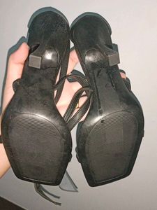Mango Strappy Heels