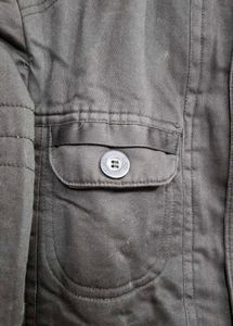 Unisexual Casual Black Jacket