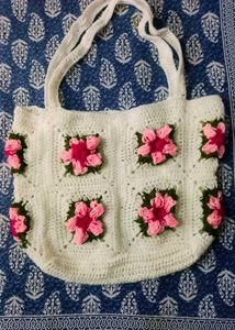 Crochet Granny Square Bag