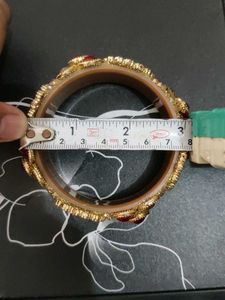 Red &amp; Gold Indian Bangles