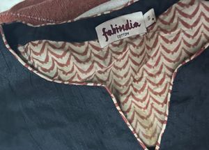 FABINDIA Black Kurta