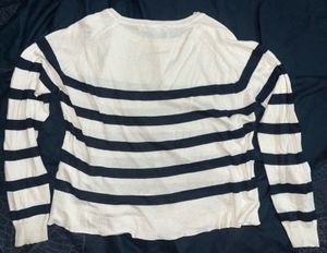 Stripped Pullover Top