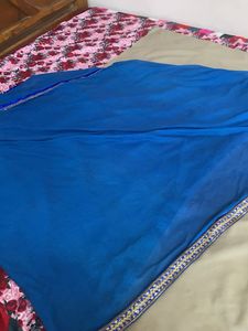 Blue Dupatta