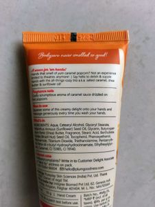 Sale⏳🆓Shipping!💖Plum Caramel Popcorn Hand Cream