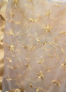 Golden Net Dupatta. 💛