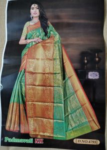 Padmavati NX Green Kanjivaram Saree