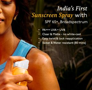 Asaya Sunscreen Spray 65+Spf Pa+++