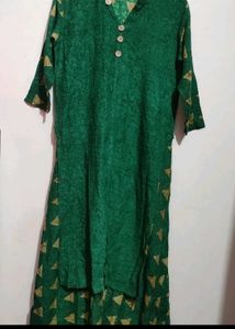 Green Anarkali Kurti For Girl Or Women 36 Bust